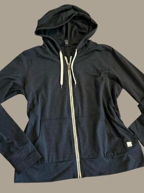 Classic Women's Zip-Up Hoodie - Black
